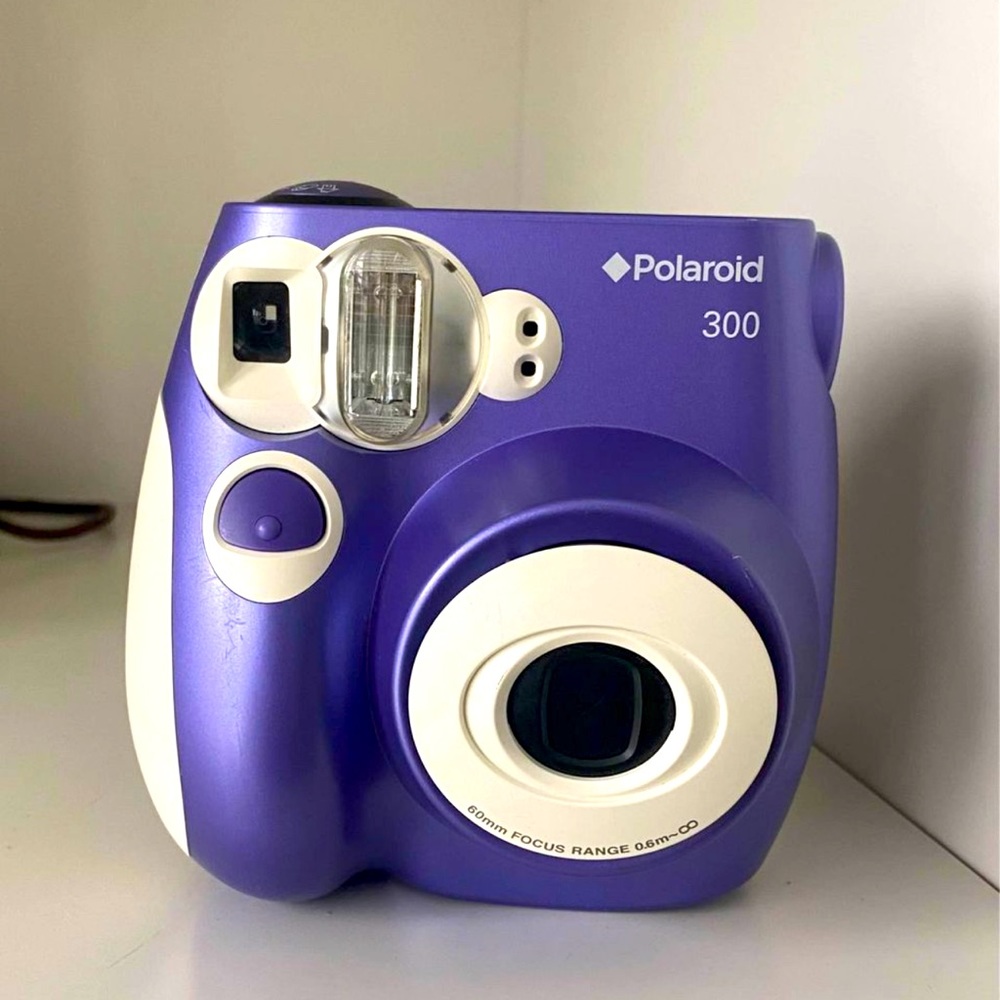 Polaroid PIC-300 Instant Film Camera purple